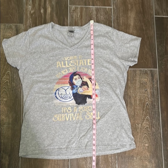 ALLSTATE Puny 2020 Graphic Art Print in Gray and Gold - Picture 5 of 5